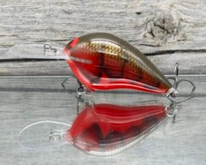 Black Label Balsa - Wreck Deep - Custom Balsa Crankbait - Habanero