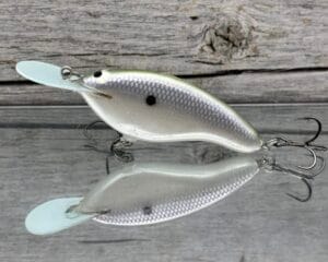 Black Label Balsa - The .38 - Balsa Crankbait - Shell Bed Shad color