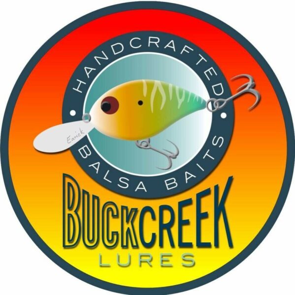Tim Earick's Buck Creek Lures - Money Maker #1 - Custom Balsa Crankbait -  Foiled Chartreuse Black - Wood Bait Country